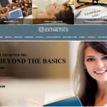 College of International Esthetics website home page